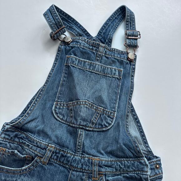 Gap Denim Overalls - Ripped Knee - Size Medium - Jean - Picture 4 of 6